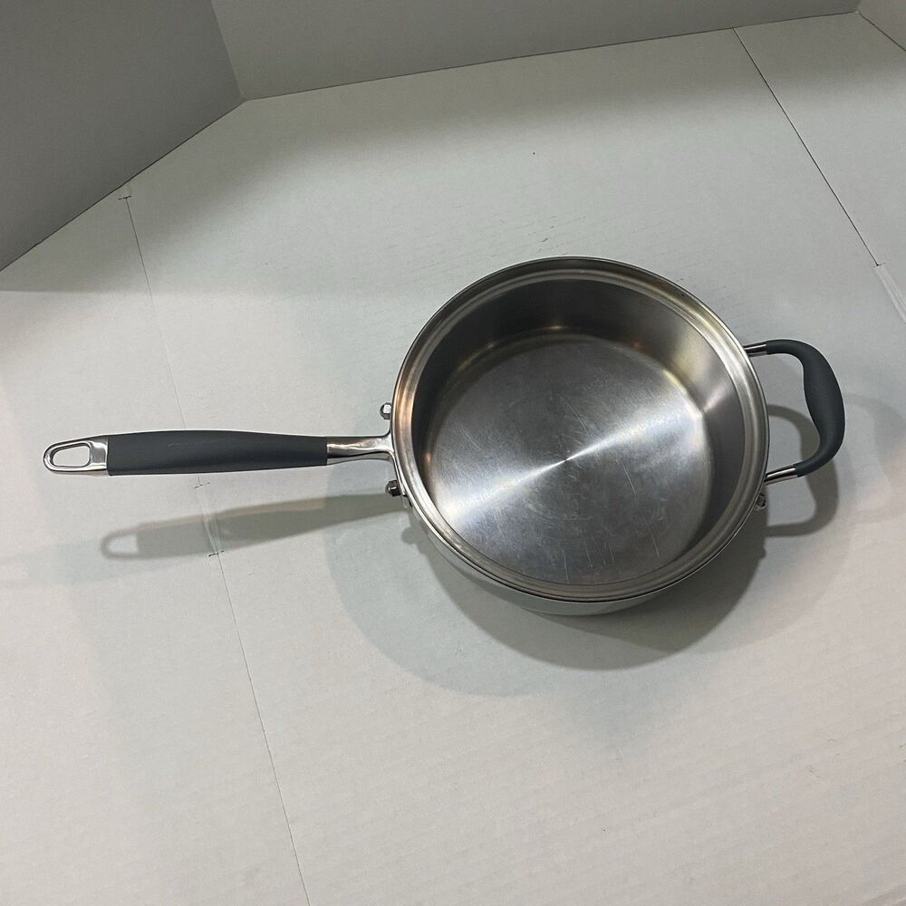 Royal Prestige 9 Ply Copper Enhanced 10.5” Skillet Sauce Pan No Lid T-304